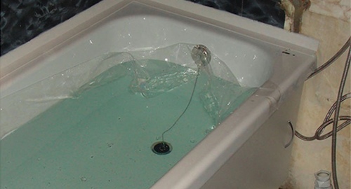 Установкой акрилового вкладыша | Сланцы