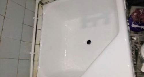 Обновление душевого поддона акрилом | Сланцы